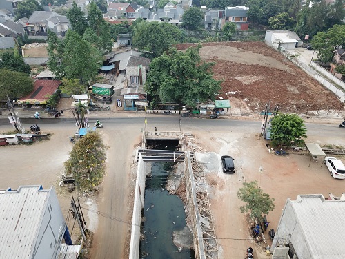 DSDABMBK Siap Lakukan Peninggian Jembatan Jalan Sumatera Jombang 1