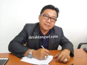 Iwan Rahayu, politisi PDIP Kota Tangerang Selatan dan Anggota DPRD Tangsel 2019-2024. (Ft by Dra dtk).