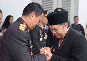 Syukuran Hari Bhayangkara Ke-77, Pj Gubernur Banten : Kita Tingkatkan Stabilitas Keamanan di Tahun Politik