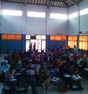 Ratusan Guru Bahasa Inggris SMP Se-Kabupaten Serang Ikut Uji SKL