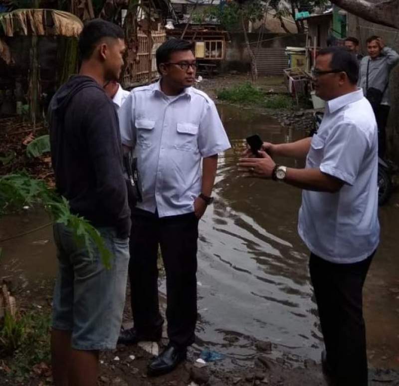 Banjir di Buaran, DPU Tangsel Sigap Tangani Laporan Warga