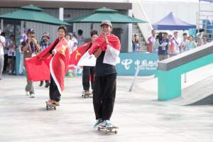 Atlet Skateboard Indonesia Raih Medali Perak di Asian Games ke 19