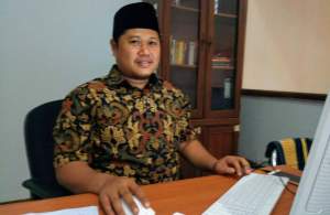 Komisioner KPU Kota Tangsel, Ahmad Mudjahid Zein.