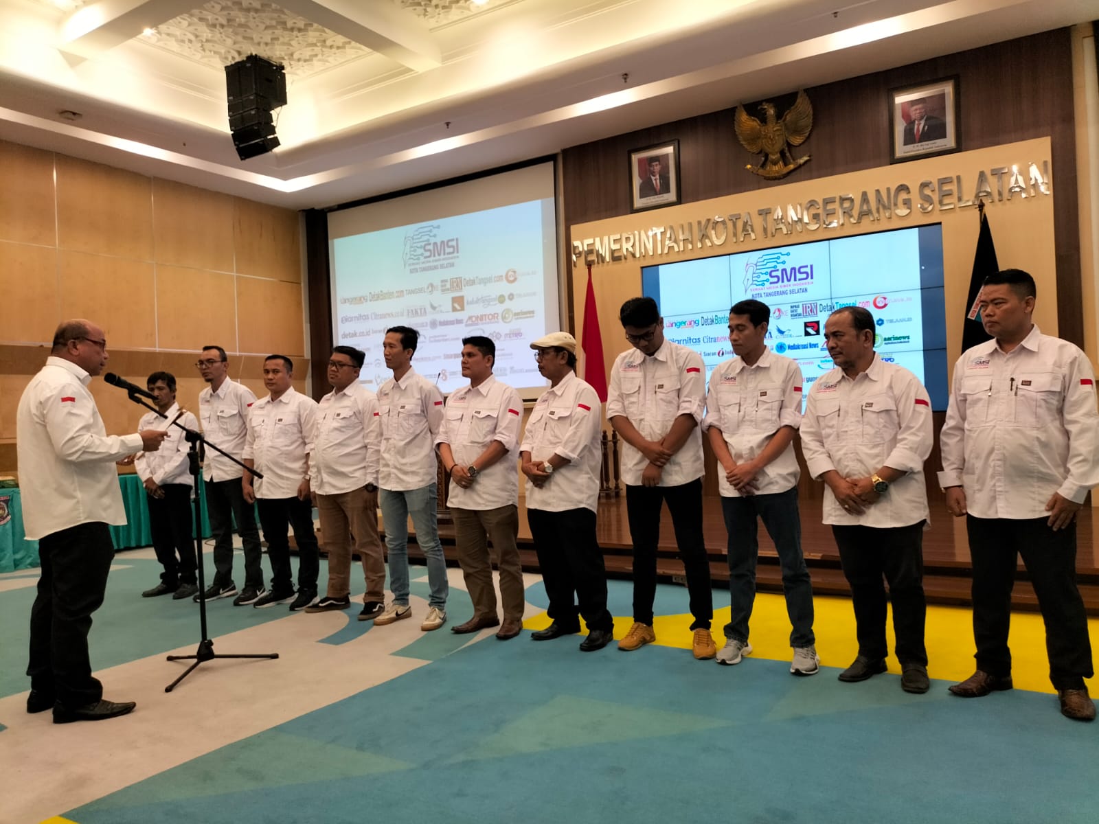 Pengurus SMSI Kota Tangsel Periode 2024 2027 Resmi Dilantik 4