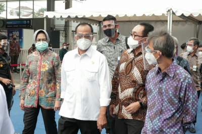 Groundbreaking Stasiun Pondok Ranji, Airin : Penataan Kawasan untuk Mengurangi Kemacetan