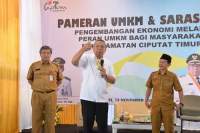 Gelar Pameran UMKM di Ciputat Timur, Benyamin : Potensi Pasar dan Industri Kreatif di Tangsel Besar