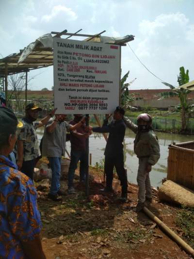 Akses Tol Sercin Sudah Dikerjakan, Pemilik Lahan Belum Menerima Ganti Untung.