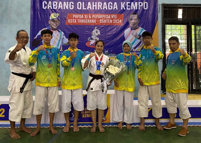 Prestasi Cabor Kempo Kota Tangsel Meningkat Pesat di POPDA XI Banten 2024