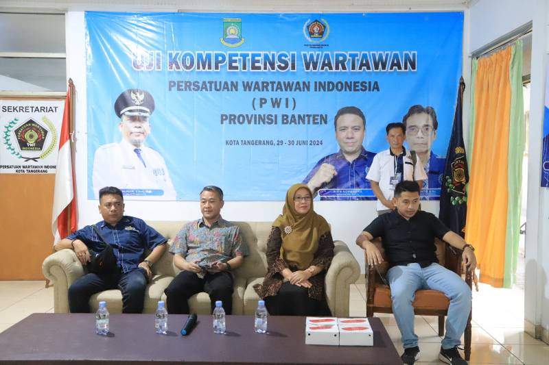 PWI Kota Tangerang Perdana Gelar Uji Kompetensi Wartawan