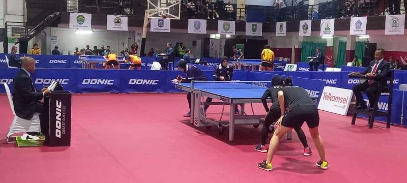 Ganda Putri Tenis Meja Jakarta Raih Emas di PON XXI