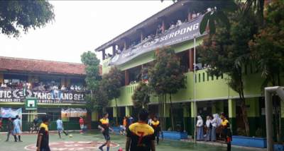 PErtandingan persahabatan futsal SMKN PGRI 5 Serpong vs SMKN 5 Tangsel