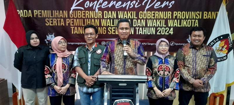 KPU Tangsel : Paslon Pilkada Tangsel 2024 Sudah Penuhi Syarat, Tinggal Undi Nomor Urut