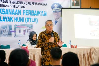 TA. 2023, Ratusan RUTLH di Tangsel Dibedah