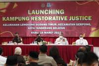 Lengkong Gudang Timur Jadi Kampung Restorative Justice