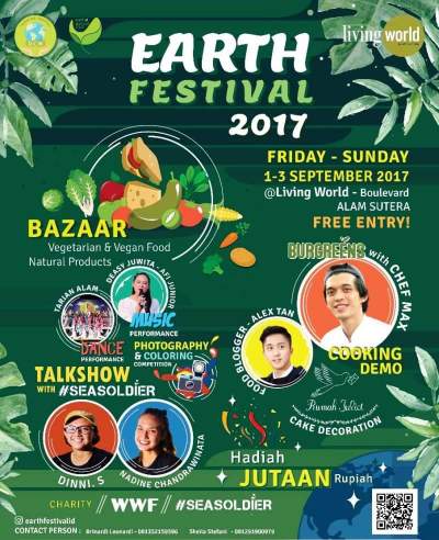 Gading Youth Gelar Earth Festival di Mall Living World