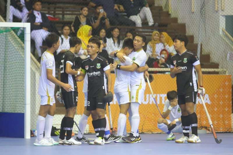 PON XXI: Tim Hockey Indoor Jawa Barat Sukses Raih Dua Emas