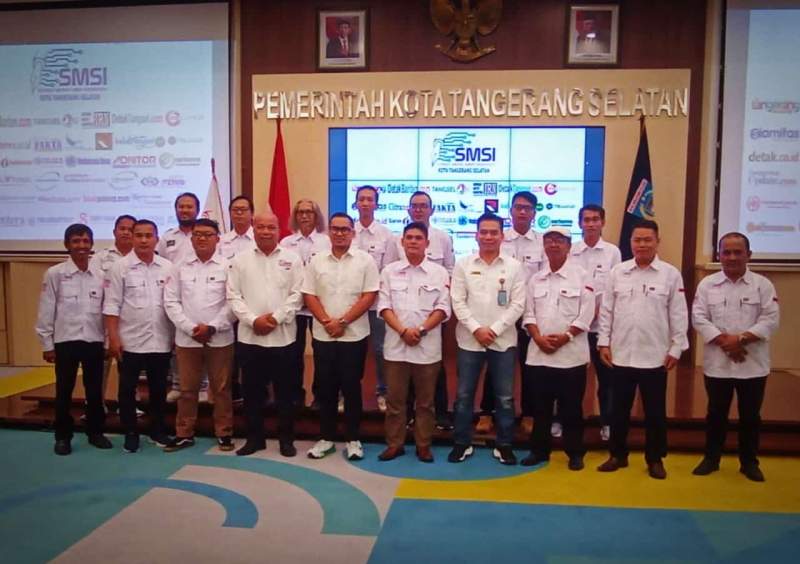 Pengurus SMSI Kota Tangsel Periode 2024-2027 Resmi Dilantik