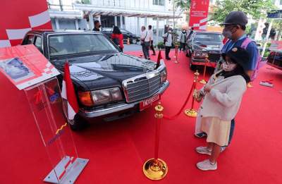 Pameran Arsip dan Mobil Kepresidenan. (net)