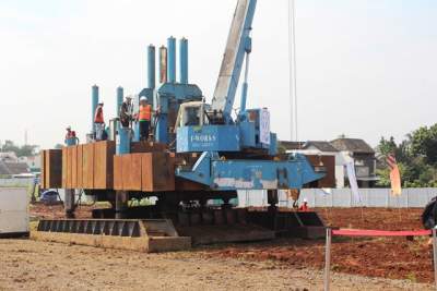 Groundbreaking Apartemen Loftvilles Ciputat beberapa waktu lalu.