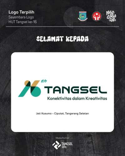 Lewati Berbagai Seleksi, Inilah Pemenang Sayembara Logo HUT ke-16 Tangsel