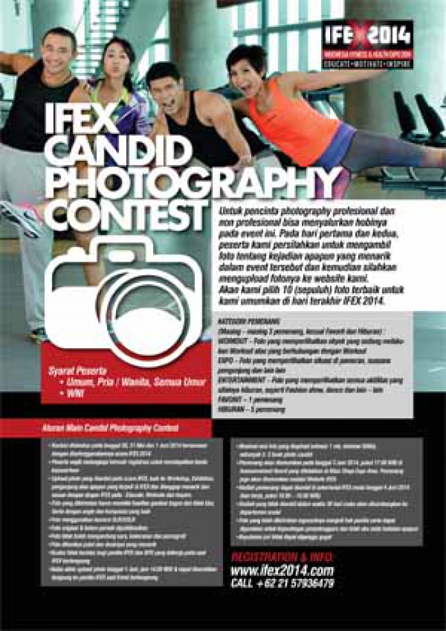 Candid Photography Contest Di IFEX 2014