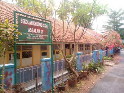 Gedung Sekolah Assalam 01 Serpong Bikin Was-Was, Ini Tanggapan BPBD Tangsel