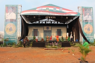 Salahsatu acara Pentas Budaya tampak sepi penonton, Jum&#039;at (31/7).