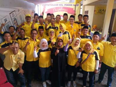 Peringati HUT Ke 54, Golkar Pondok Aren Bidik 4 Kursi Di DPRD Tangsel