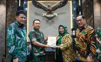 Majelis Adat Kerajaan Nusantara Kunjungi Mabesad