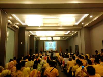 Jelang Pemilu 2019, 180 Kader Golkar Tangsel Ikuti Public Speaking