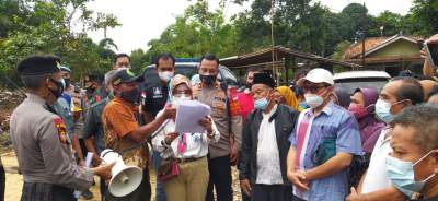 Polres Tangsel Eksekusi Bidang Tanah dan Rumah Terkait Proyek Jalan Tol Serpong-Balaraja