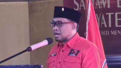 Ketua DPC PDI Perjuangan Kota Tangsel, Wanto Sugito.