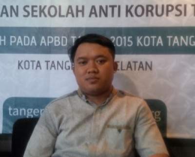 Divisi Advokasi dan Investigasi Tangerang Public Transparency Watch (TRUTH) Jupry Nugroho