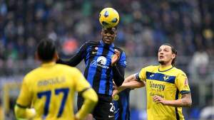 Inter Milan Bungkam Hellas Verona dengan Kemenangan Tipis 2-1