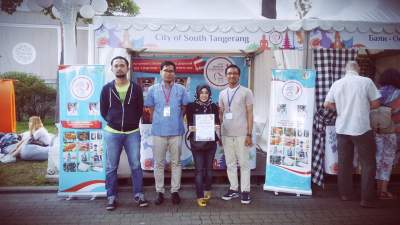 Produk UKM Tangsel Dipamerkan di Festival Moskow 2017