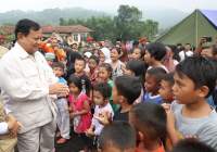 Menhan Prabowo Kembali Cek Masyarakat Terdampak Gempa Cianjur