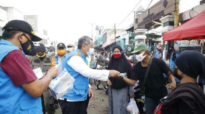 90 Persen Warga di Tangsel Tertib Gunakan Masker