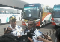 Minim Alat Keselamatan, Dishubkominfo Tangsel Tegur Bus PO. Kramat Jati