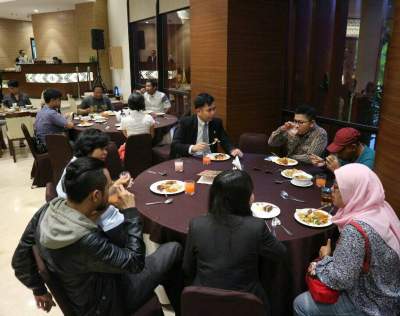 Jalin Silaturahmi, Hotel Santika Premiere Bintaro Bukber Bersama Media