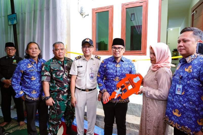 65 Unit Rumah di Ciptim Dibedah Jadi Layak, Pilar: Program Terus Dilanjutkan