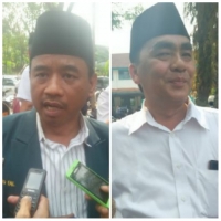 Ketua DPC PPP Tangsel Ahmad Fauzi Rully dan Ketua DPC PKB Ahmad Fauzi