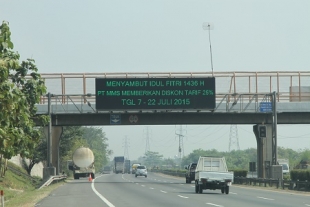 Menyambut Idul Fitri 1436 H, Tarif Tol Tangerang-Merak Diskon 25% Tanggal 7 s.d 22 Juli 2015