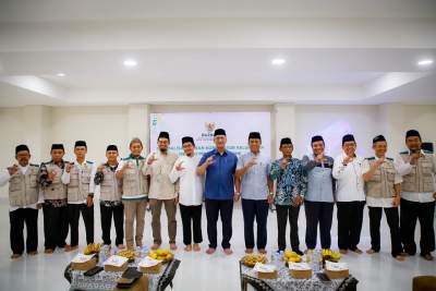 Wujudkan Pengelolaan Zakat, Infaq, dan Sedekah yang Profesional, Sekda Bambang Lantik Korkel