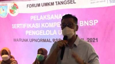 Forum UMKM Tangsel Gandeng LSP UMKM dan Wirausaha Gelar Sertifikasi Kompetensi