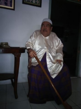 Tokoh Agama setempat Haji Ibrahim