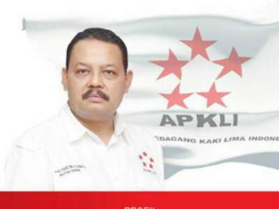 Ketua Umum DPP Asosiasi Pedagang Kaki Lima Indonesia (APKLI) Ali Mahsun