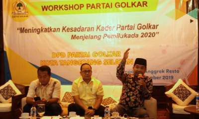 Usung Kader Eksternal di Pilkada Tangsel, Golkar di Sebut Bakal Alami Kemunduran