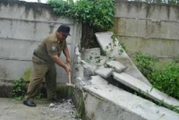 Gudang Penyimpanan Cat Dibongkar Paksa