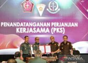 Puspom TNI dan Jamintel Kejagung Tandatangani Kerjasama