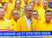 Agus Gumiwang Akhirnya menjadi Plt Ketum DPP Partai Golkar